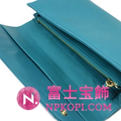 ミュウミュウ MIU MIU 長財布 サイフ 財布 さいふ ターコイズ 5M1109-NAPPA-COLOUR-TURCHESE